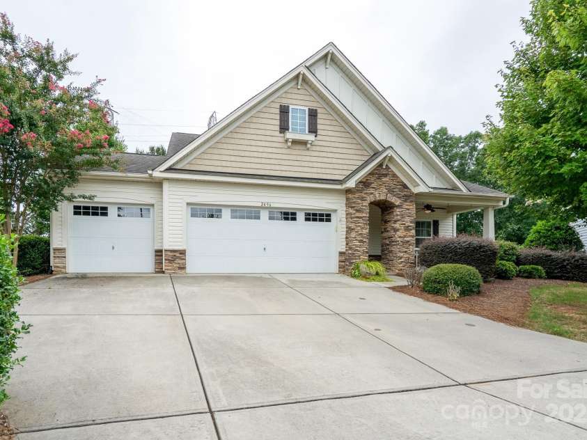 2496 Bergamot Street, Tega Cay, SC 29708.  MLS# CAR4288569, YatesRealty ID 35064. Front of home