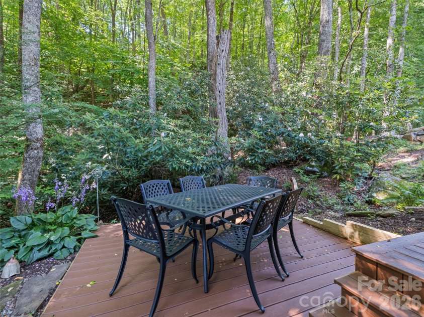 171 Cripple Creek Drive, Waynesville, NC 28785.  MLS# CAR4399780, YatesRealty ID 35067. Patio