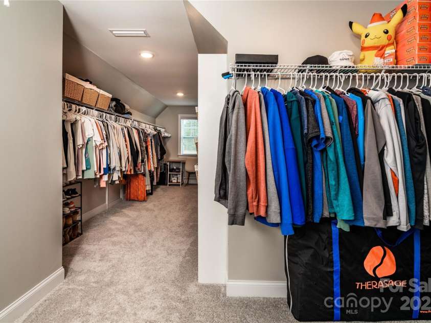 7052 Barnstone Court, Denver, NC 28037.  MLS# CAR4295531, YatesRealty ID 35068. Primary Bedroom Closet