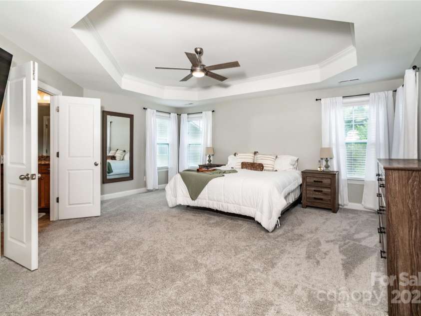 7052 Barnstone Court, Denver, NC 28037.  MLS# CAR4295531, YatesRealty ID 35068. Primary Bedroom Suite