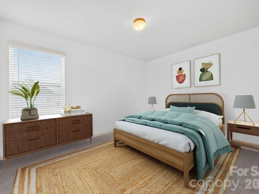 12551 Gotland Road, Midland, NC 28107.  MLS# CAR4396303, YatesRealty ID 35069. Bright Secondary Bedroom - Virtually Staged