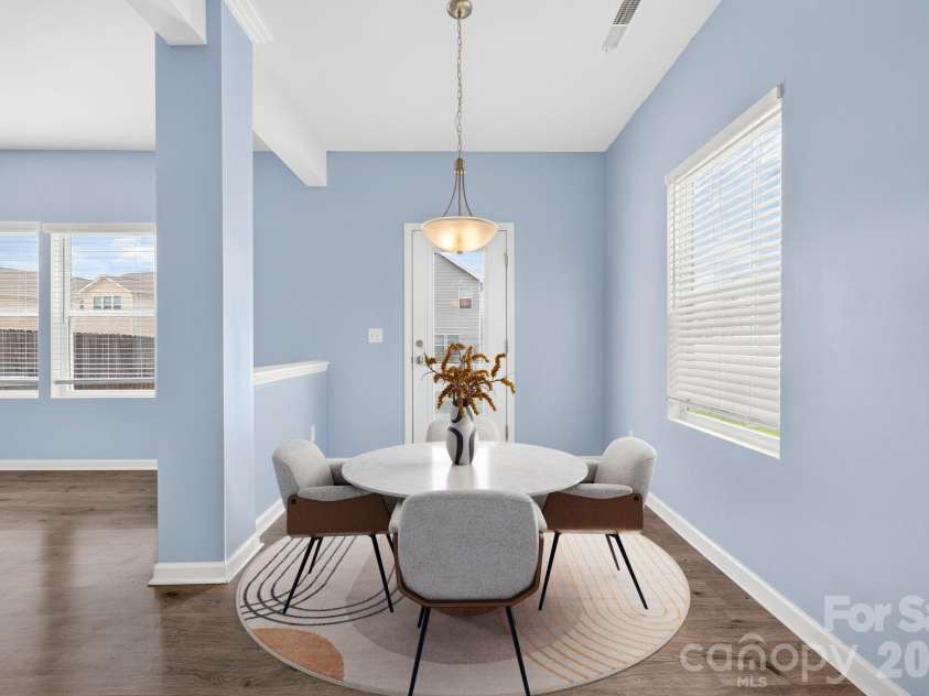 12551 Gotland Road, Midland, NC 28107.  MLS# CAR4396303, YatesRealty ID 35069. Dedicated Dining Area - Virtually Staged