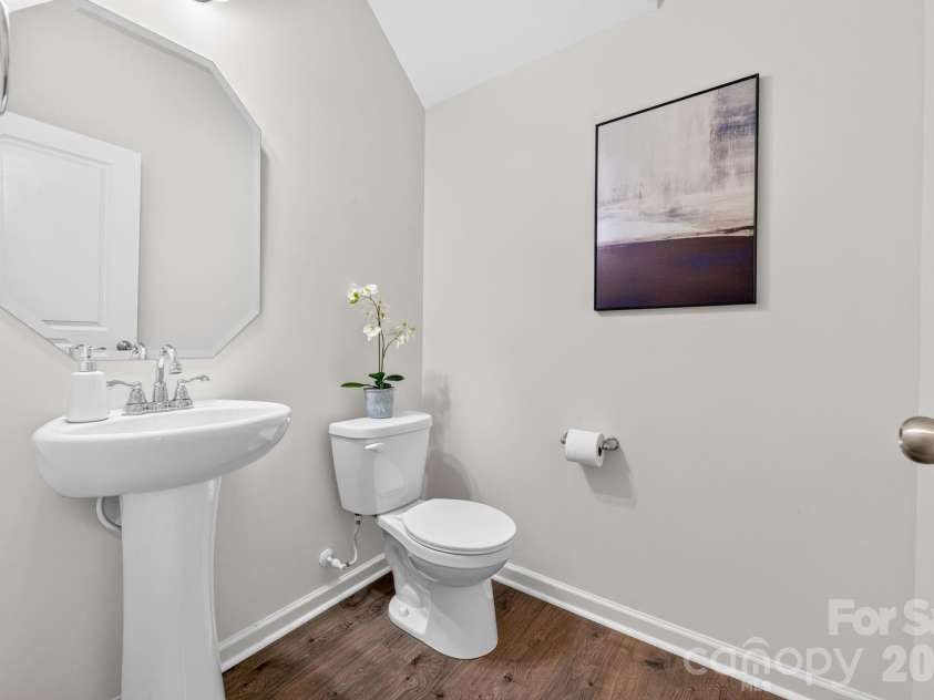 12551 Gotland Road, Midland, NC 28107.  MLS# CAR4396303, YatesRealty ID 35069. Powder room on main level