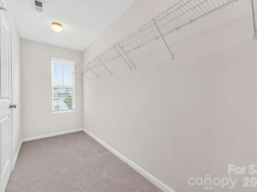 12551 Gotland Road, Midland, NC 28107.  MLS# CAR4396303, YatesRealty ID 35069. Primary Suite spacious walk-in closet