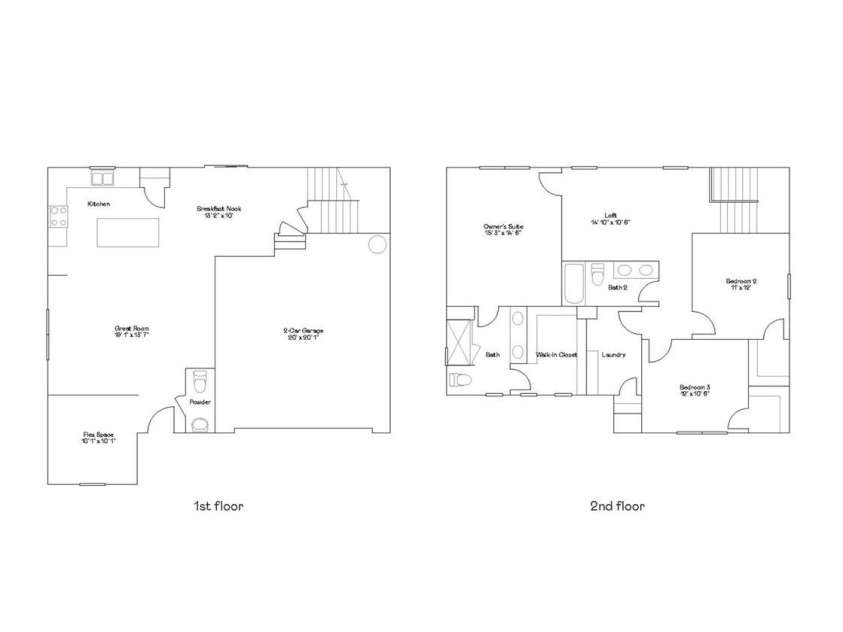 1725 Little York Circle, Edgemoor, SC 29712.  MLS# CAR4292201, YatesRealty ID 35069. Floorplan