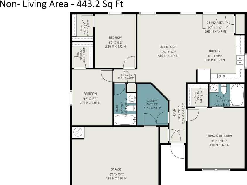 1505 Clooney Lane, Charlotte, NC 28262.  MLS# CAR4398497, YatesRealty ID 35070. 