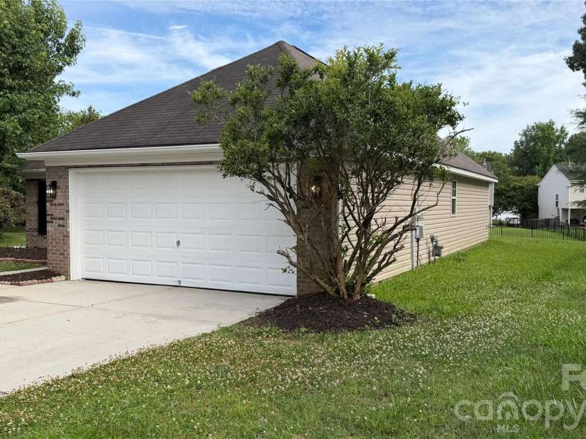 1005 LadyBank Court, Indian Trail, NC 28079.  MLS# CAR4320578, YatesRealty ID 35072. Home View garage (enclosed)