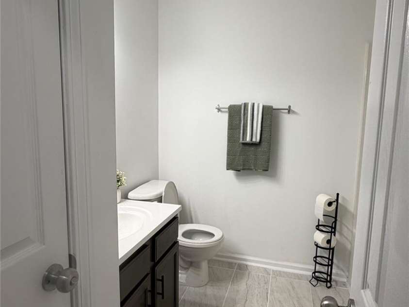 1005 LadyBank Court, Indian Trail, NC 28079.  MLS# CAR4320578, YatesRealty ID 35072. Second Bathroom