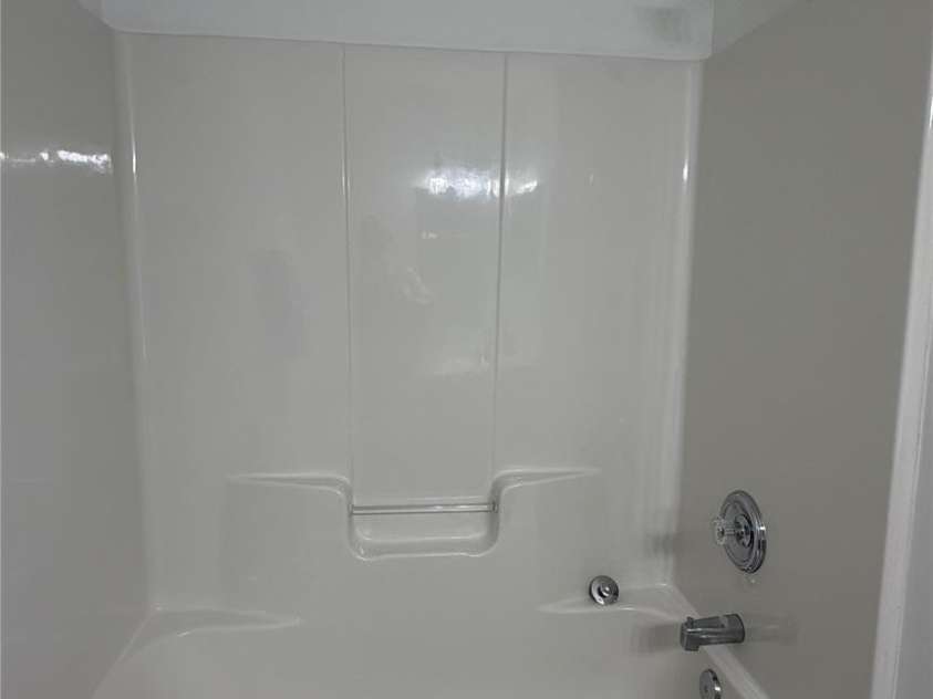 1005 LadyBank Court, Indian Trail, NC 28079.  MLS# CAR4320578, YatesRealty ID 35072. Second Bathroom Shower and Tub