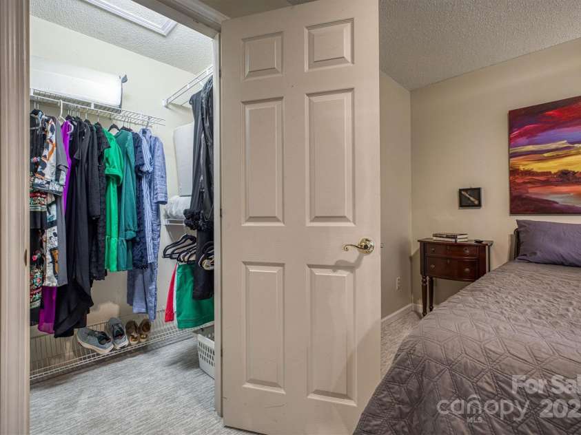 187 Yancey Road, Marion, NC 28752.  MLS# CAR4296577, YatesRealty ID 35072. Bedroom and Closet