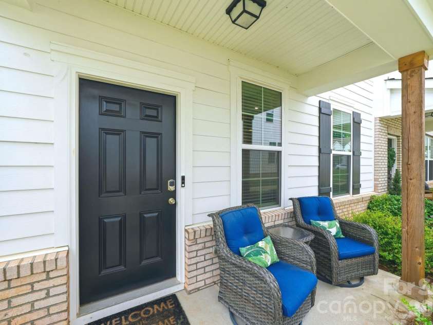 1943 Plath Top Road, Rock Hill, SC 29732.  MLS# CAR4398720, YatesRealty ID 35086. Covered front porch and keyless entry