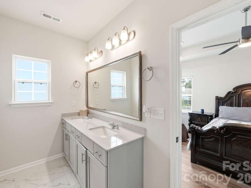 1943 Plath Top Road, Rock Hill, SC 29732.  MLS# CAR4398720, YatesRealty ID 35086. Primary bath is a calm and relaxing feel with spacious cabinets and vanity