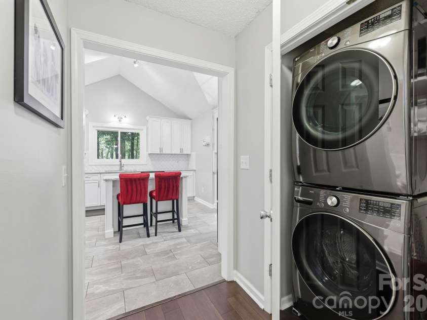 3970 Tenneyson Court, Concord, NC 28027.  MLS# CAR4398947, YatesRealty ID 35089. Laundry Closet with storage on the Main Level
