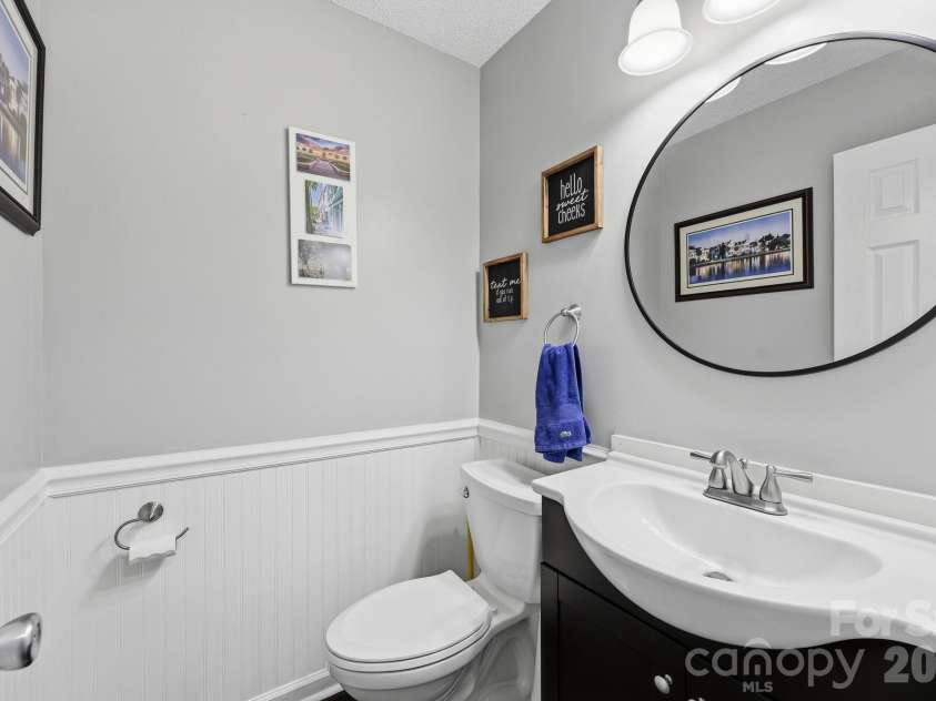 3970 Tenneyson Court, Concord, NC 28027.  MLS# CAR4398947, YatesRealty ID 35089. Powder Room on the Main Level