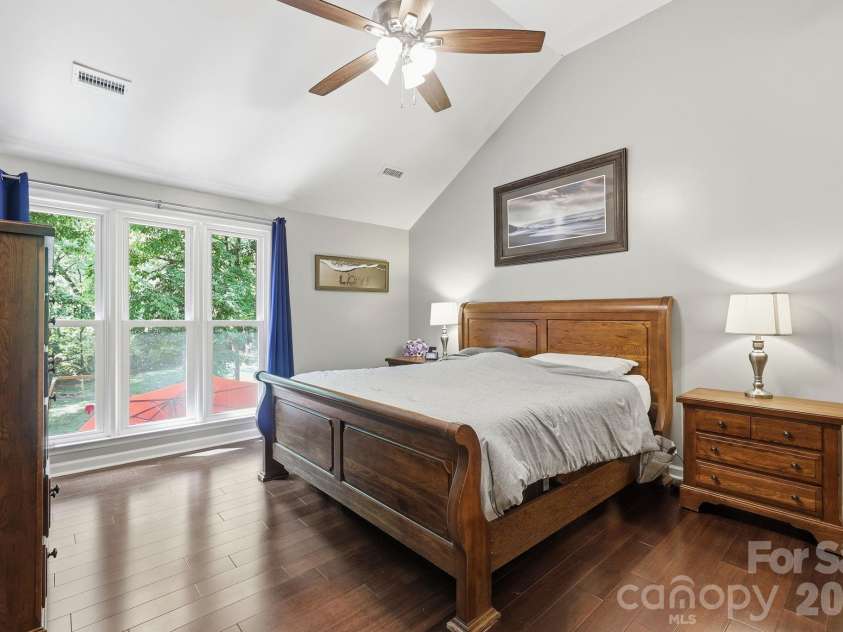 3970 Tenneyson Court, Concord, NC 28027.  MLS# CAR4398947, YatesRealty ID 35089. Primary Bedroom with vaulted ceilings and more natural lighting!