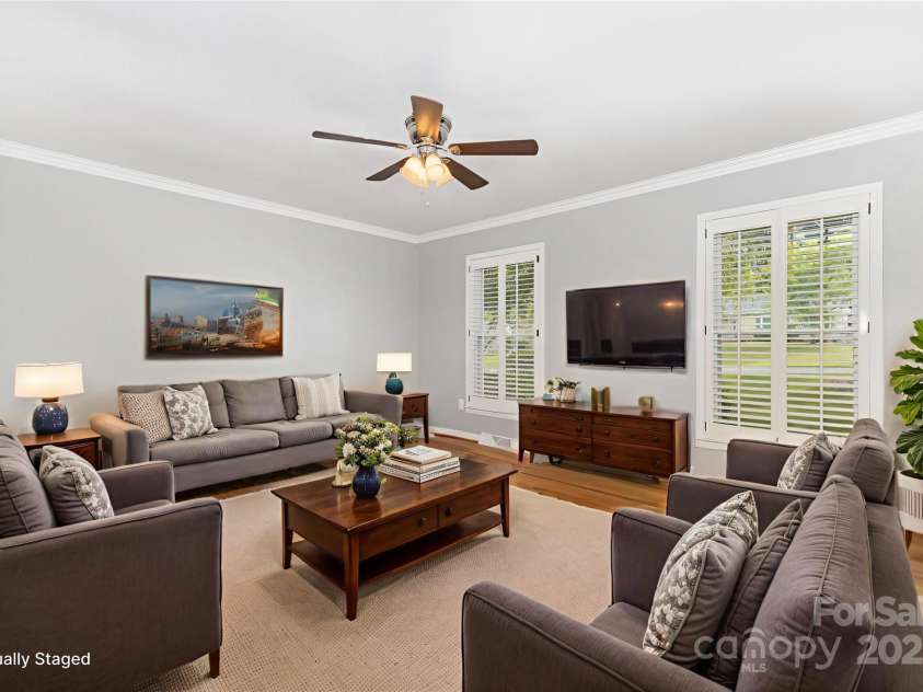 2241 Gaines Avenue, Gastonia, NC 28054.  MLS# CAR4284990, YatesRealty ID 35096. Virtually Staged