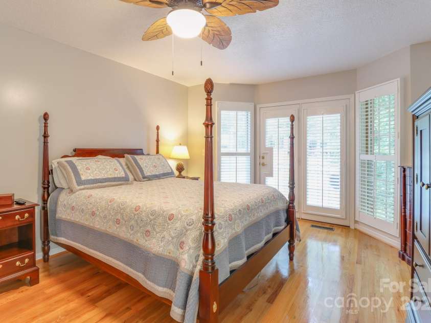 51 Windy Acres Drive, Fairview, NC 28730.  MLS# CAR4297537, YatesRealty ID 35098. Primary bedroom 1st floor