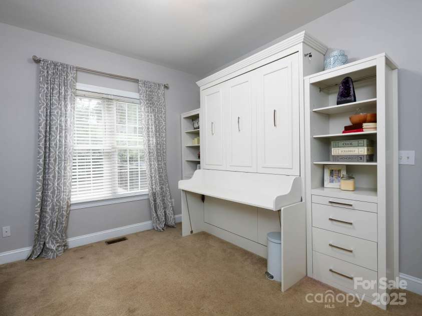 19112 Glouster Court, Cornelius, NC 28031.  MLS# CAR4291361, YatesRealty ID 35099. Murphy bed does not convey