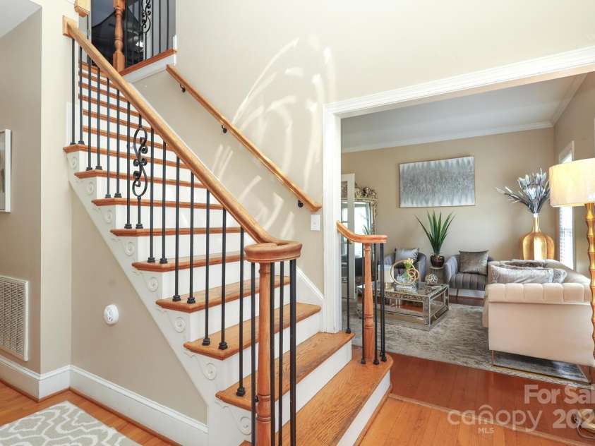 3015 Rochester Court, Monroe, NC 28110.  MLS# CAR4275936, YatesRealty ID 35102. Foyer