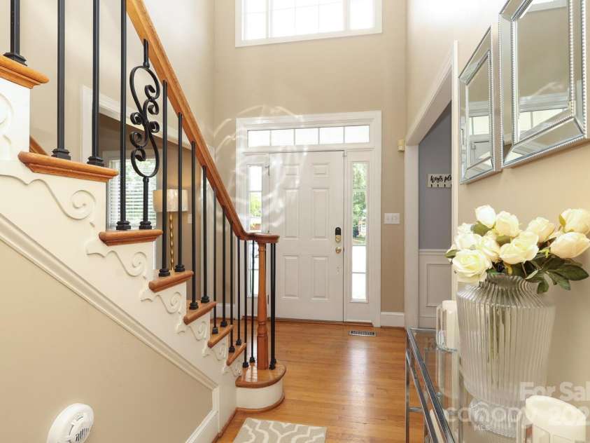 3015 Rochester Court, Monroe, NC 28110.  MLS# CAR4275936, YatesRealty ID 35102. Foyer