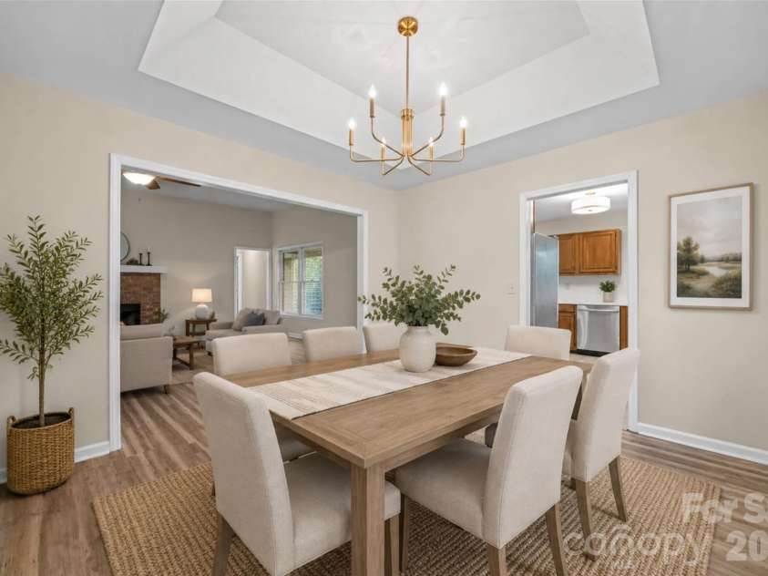 5053 Suwarrow Court, Tega Cay, SC 29708.  MLS# CAR4395650, YatesRealty ID 35103. Virtual Staging - Dining Room