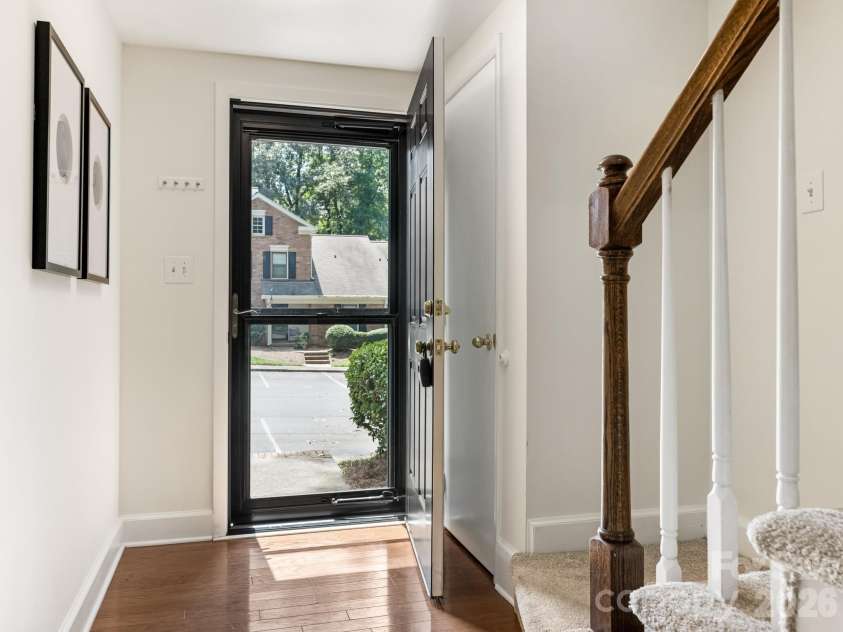9020 Nolley Court, Charlotte, NC 28270.  MLS# CAR4411665, YatesRealty ID 35113. Entry