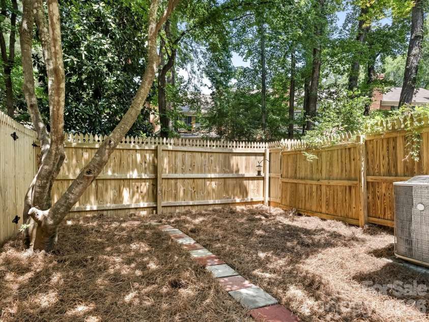 9020 Nolley Court, Charlotte, NC 28270.  MLS# CAR4411665, YatesRealty ID 35113. Fenced-in Backyard
