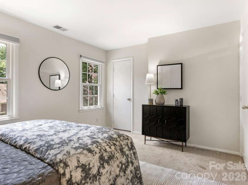 9020 Nolley Court, Charlotte, NC 28270.  MLS# CAR4411665, YatesRealty ID 35113. Second Bedroom