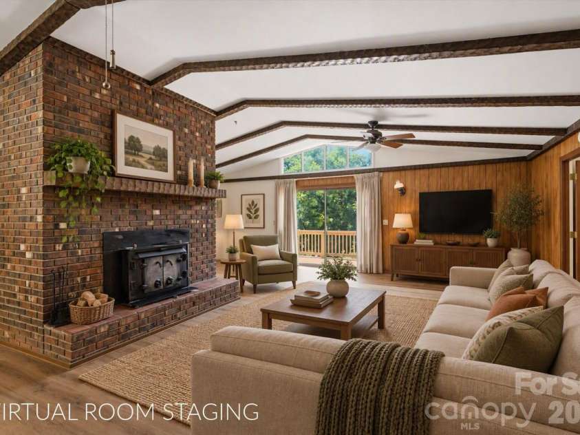 2671 Shady Grove Road, Connelly Springs, NC 28612.  MLS# CAR4337628, YatesRealty ID 35114. Virtual room staging