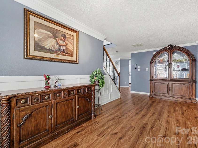 5654 Hammermill Drive, Harrisburg, NC 28075.  MLS# CAR4390875, YatesRealty ID 35116. Dining area
