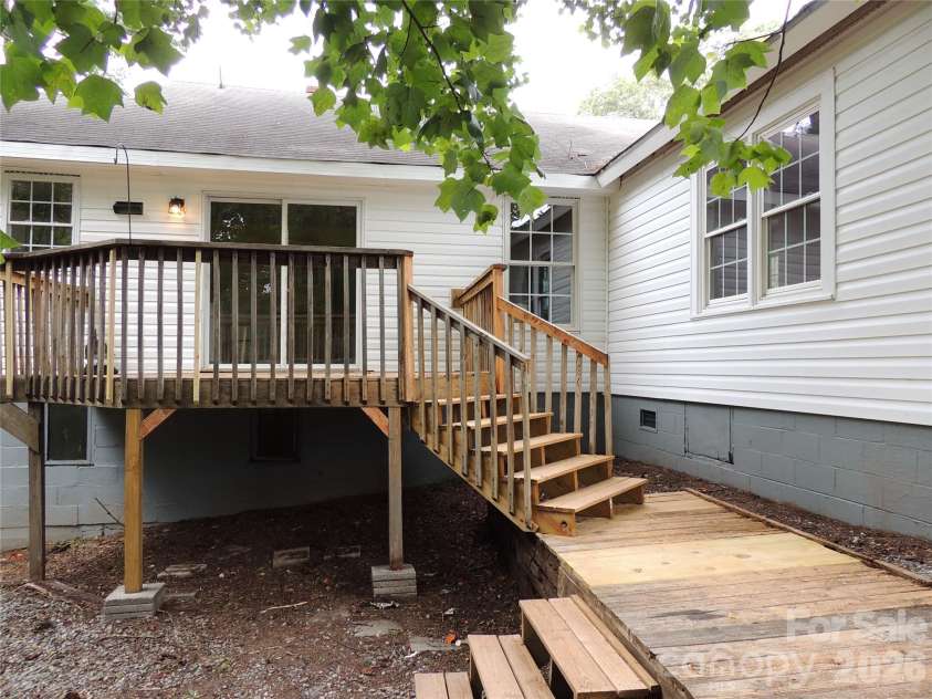 1002 Main Street, Rutherfordton, NC 28139.  MLS# CAR4398133, YatesRealty ID 35132. Deck