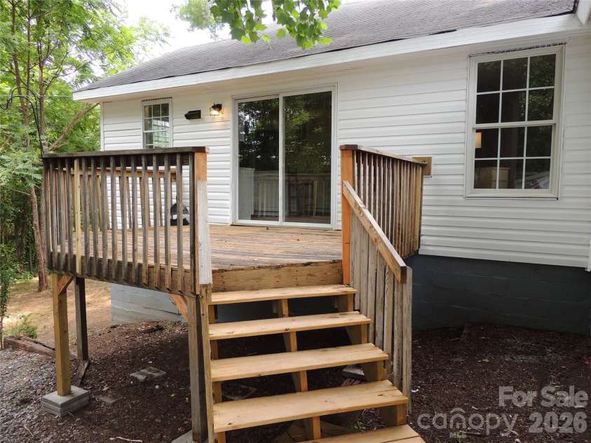 1002 Main Street, Rutherfordton, NC 28139.  MLS# CAR4398133, YatesRealty ID 35132. Deck