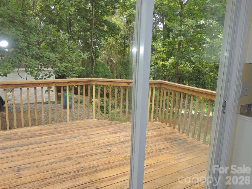 1002 Main Street, Rutherfordton, NC 28139.  MLS# CAR4398133, YatesRealty ID 35132. Deck View