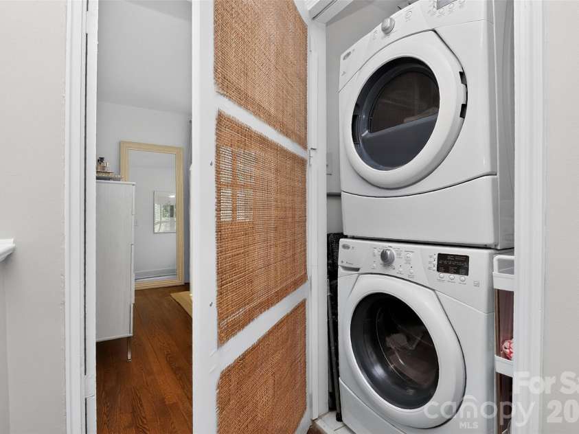 219 Wakefield Drive, Charlotte, NC 28209.  MLS# CAR4396863, YatesRealty ID 35136. Laundry closet
