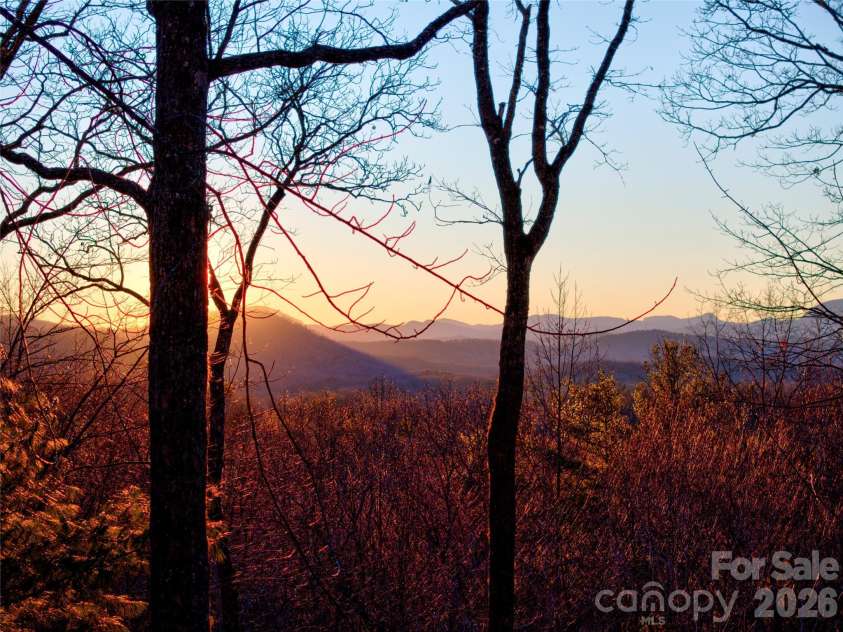 287 Dvdisdi Court, Brevard, NC 28712.  MLS# CAR4358240, YatesRealty ID 35141. Sunset