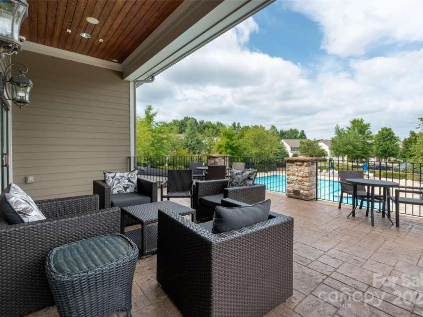 2050 Aberdeen Lane, Indian Land, SC 29707.  MLS# CAR4294584, YatesRealty ID 35161. Carolina Reserve Clubhouse Overlooking the Pool