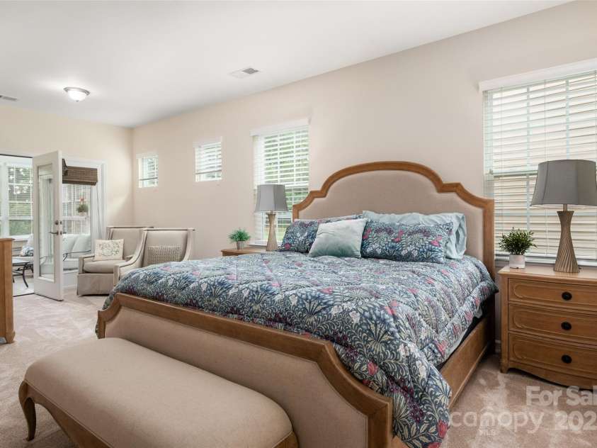 2050 Aberdeen Lane, Indian Land, SC 29707.  MLS# CAR4294584, YatesRealty ID 35161. Primary Bedroom large enough to fit a King Size Bed