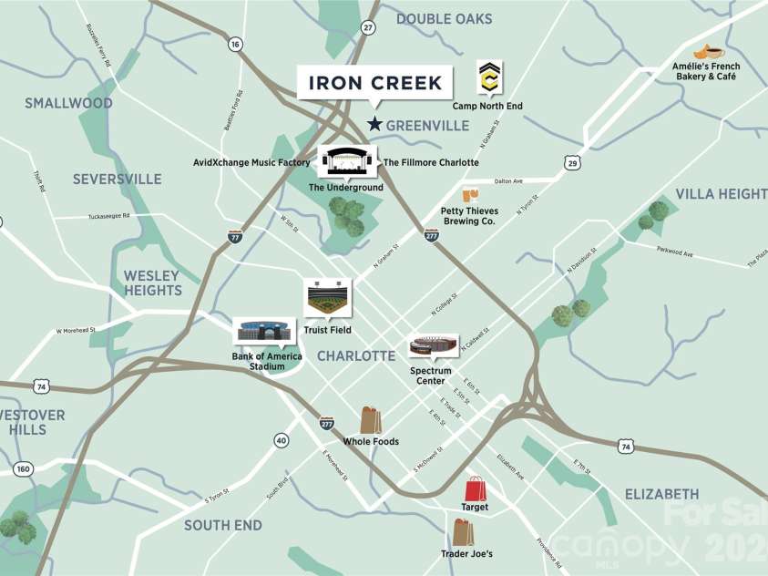 2035 Clarksdale Drive, Charlotte, NC 28206.  MLS# CAR4227622, YatesRealty ID 35165. 