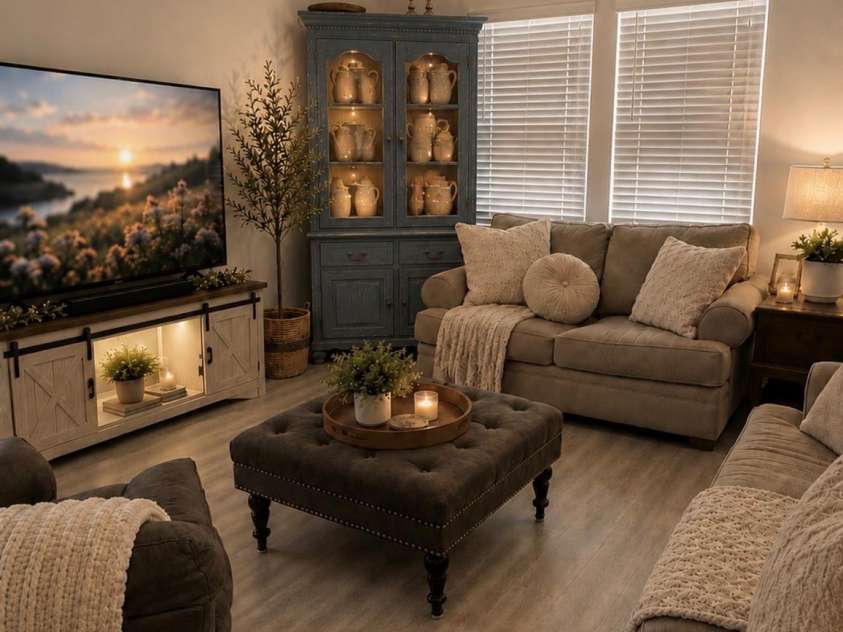 1212 Fall Day Circle, Lenoir, NC 28645.  MLS# CAR4398651, YatesRealty ID 35167. Living Room