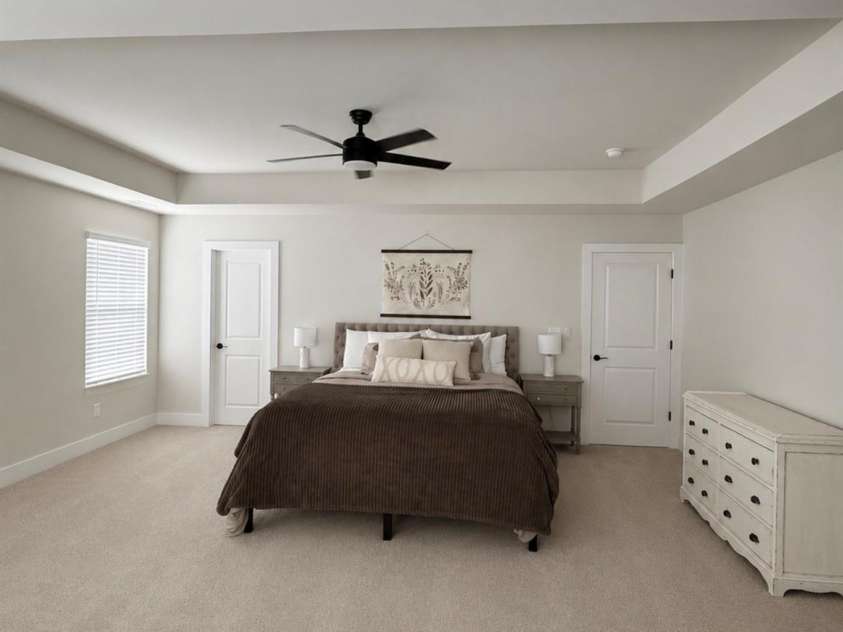 1212 Fall Day Circle, Lenoir, NC 28645.  MLS# CAR4398651, YatesRealty ID 35167. Primary Bedroom