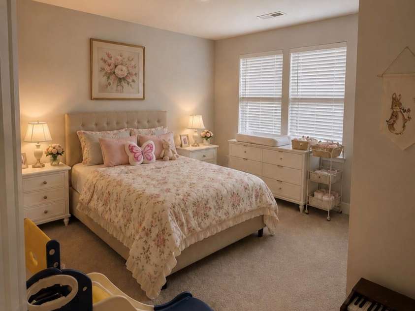 1212 Fall Day Circle, Lenoir, NC 28645.  MLS# CAR4398651, YatesRealty ID 35167. Upper Level Bedroom 1