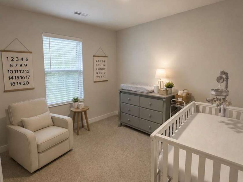 1212 Fall Day Circle, Lenoir, NC 28645.  MLS# CAR4398651, YatesRealty ID 35167. Upper Level Bedroom 2