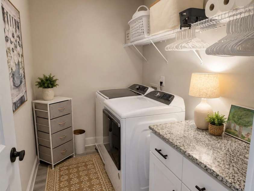 1212 Fall Day Circle, Lenoir, NC 28645.  MLS# CAR4398651, YatesRealty ID 35167. Upper Lever Laundry Room