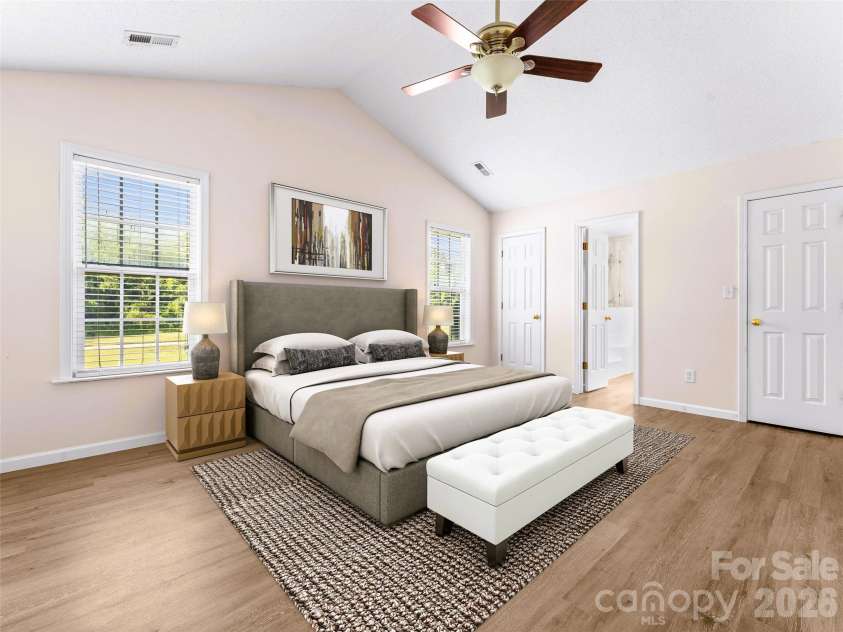 222 Misty Valley Way, Fletcher, NC 28732.  MLS# CAR4398209, YatesRealty ID 35173. Digitally Staged