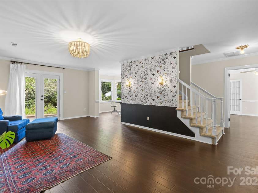 2359 Fernridge Lane, Matthews, NC 28105.  MLS# CAR4296338, YatesRealty ID 35175. Family room