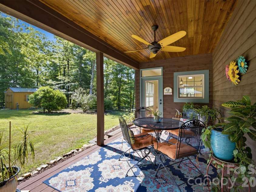 2064 Old Nc 18 None, Morganton, NC 28655.  MLS# CAR4397124, YatesRealty ID 35181. Back Porch