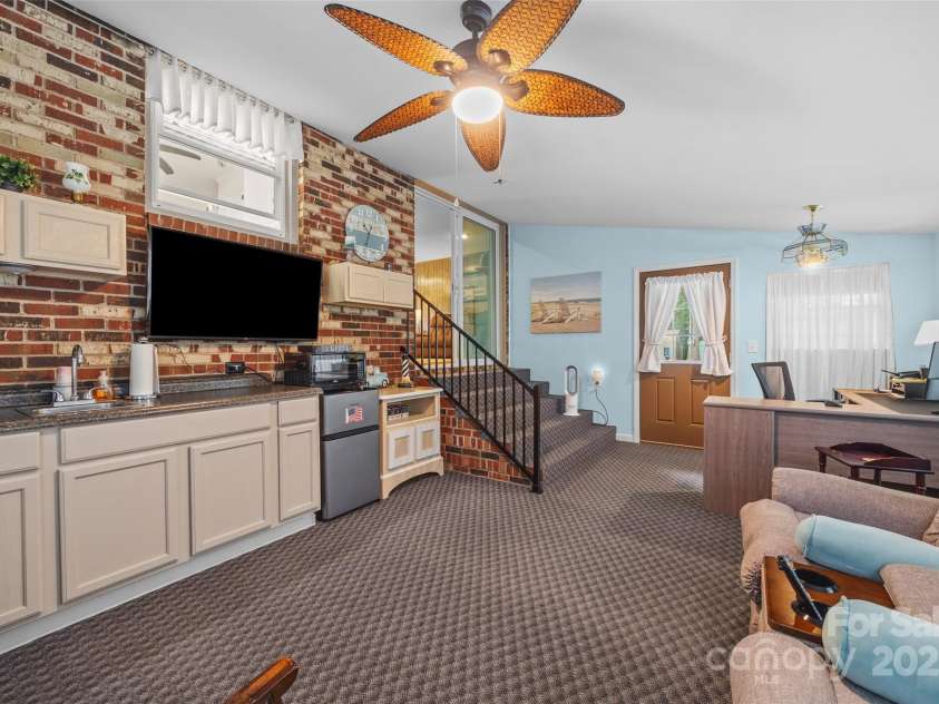 1945 Jim McCarter Road, Clover, SC 29710.  MLS# CAR4272277, YatesRealty ID 35184. Den w/ceiling fan