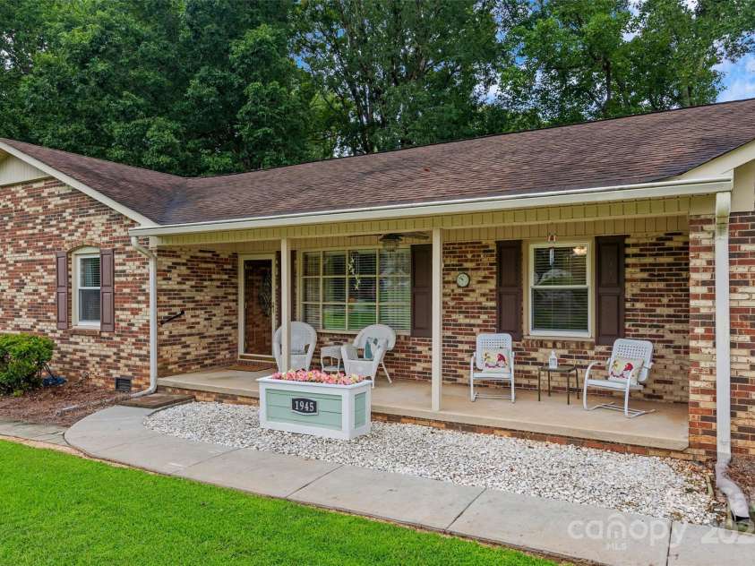 1945 Jim McCarter Road, Clover, SC 29710.  MLS# CAR4272277, YatesRealty ID 35184. Front Porch