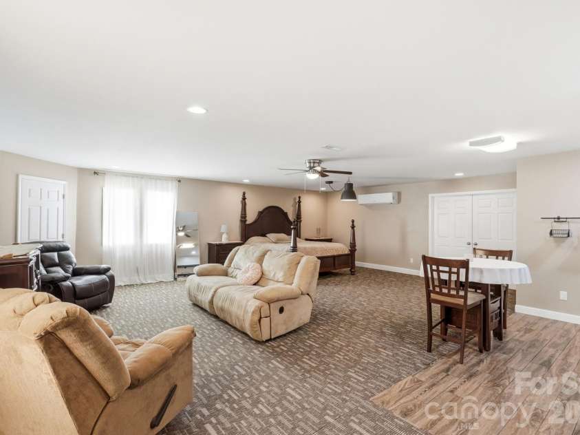 107 Brendle Lane, Troutman, NC 28166.  MLS# CAR4398086, YatesRealty ID 35188. Finished basement