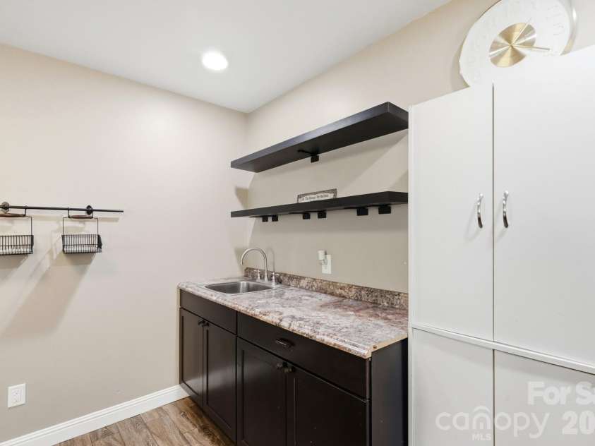107 Brendle Lane, Troutman, NC 28166.  MLS# CAR4398086, YatesRealty ID 35188. Finished basement